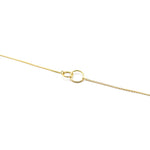 Lade das Bild in den Galerie-Viewer, goldene Kette mit zwei Ringen
