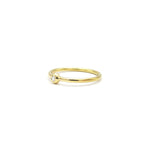 Lade das Bild in den Galerie-Viewer, Goldring mit Brillant in weicher Fassung
