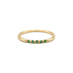 Lade das Bild in den Galerie-Viewer, Smaragdgoldring
