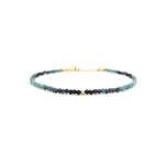 Lade das Bild in den Galerie-Viewer, Goldarmband Indigolith 750-Gold

