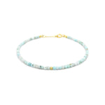 Lade das Bild in den Galerie-Viewer, Goldarmband Larimar 750-Gold
