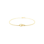 Lade das Bild in den Galerie-Viewer, Goldarmband mit 2 Ringen
