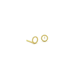 Goldperlchen Ohrstecker