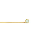Lade das Bild in den Galerie-Viewer, Goldkette mit Turmalinanhänger mint
