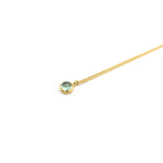 Lade das Bild in den Galerie-Viewer, Goldkette mit Turmalinanhänger mint
