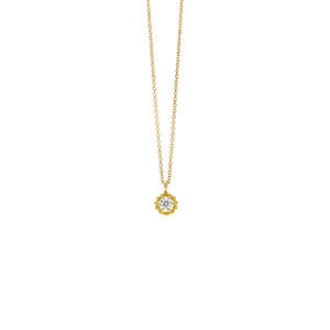 Goldkette mit Brillantanhänger