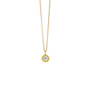 Goldkette mit Brillantanhänger