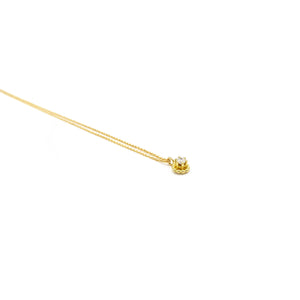 Goldkette mit Brillantanhänger