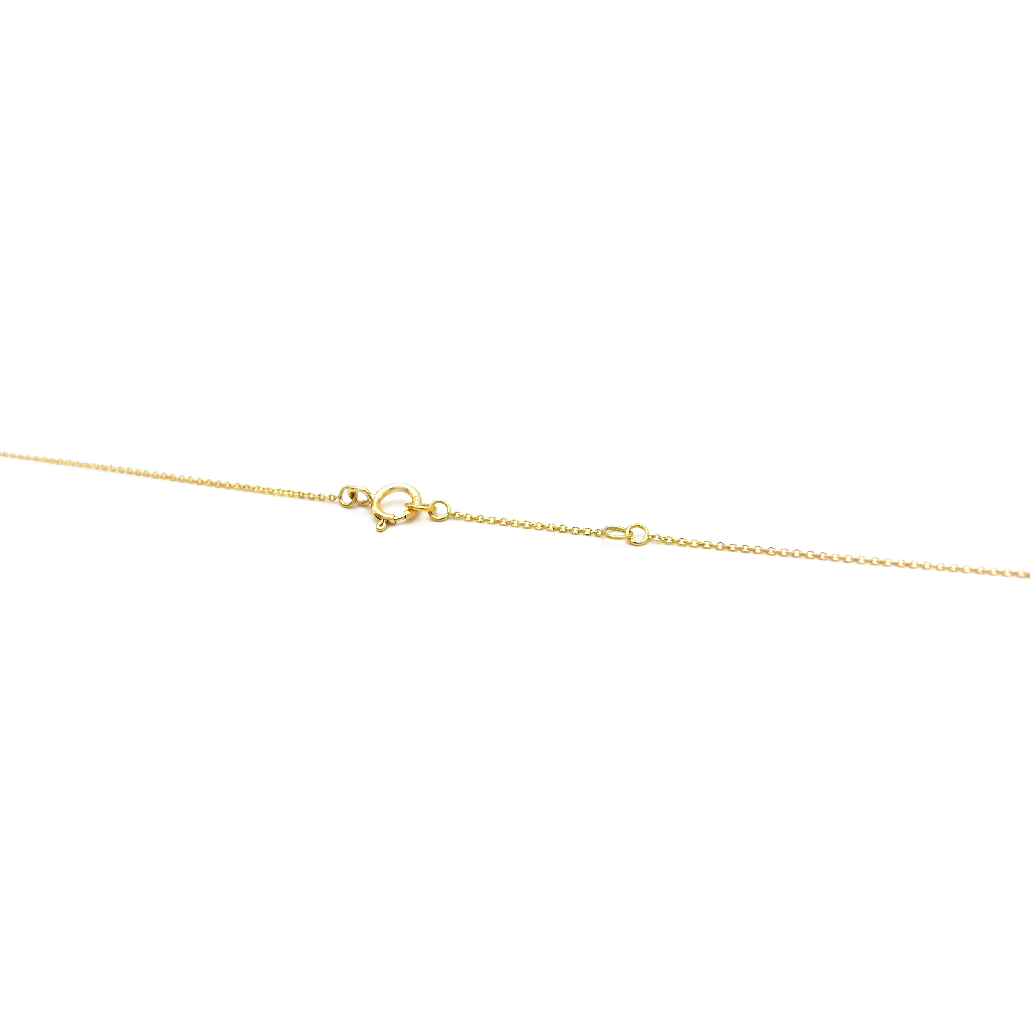 Goldkette mit Brillantanhänger