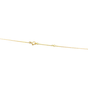 Goldkette mit Brillantanhänger