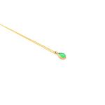 Lade das Bild in den Galerie-Viewer, Goldkette mit Chrysoprasanhänger
