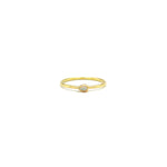 Lade das Bild in den Galerie-Viewer, minimalistischer Goldring mit Opal
