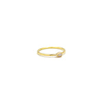 Lade das Bild in den Galerie-Viewer, minimalistischer Goldring mit Opal
