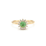 Lade das Bild in den Galerie-Viewer, Verlobungsring mit Paraiba und Brillanten
