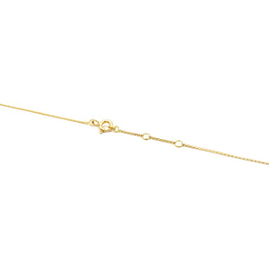 Goldkette mit Rubinanhänger