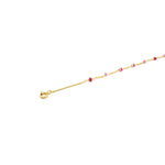 Lade das Bild in den Galerie-Viewer, Saphirarmband Rot-Rosa
