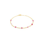 Lade das Bild in den Galerie-Viewer, Saphirarmband Rot-Rosa
