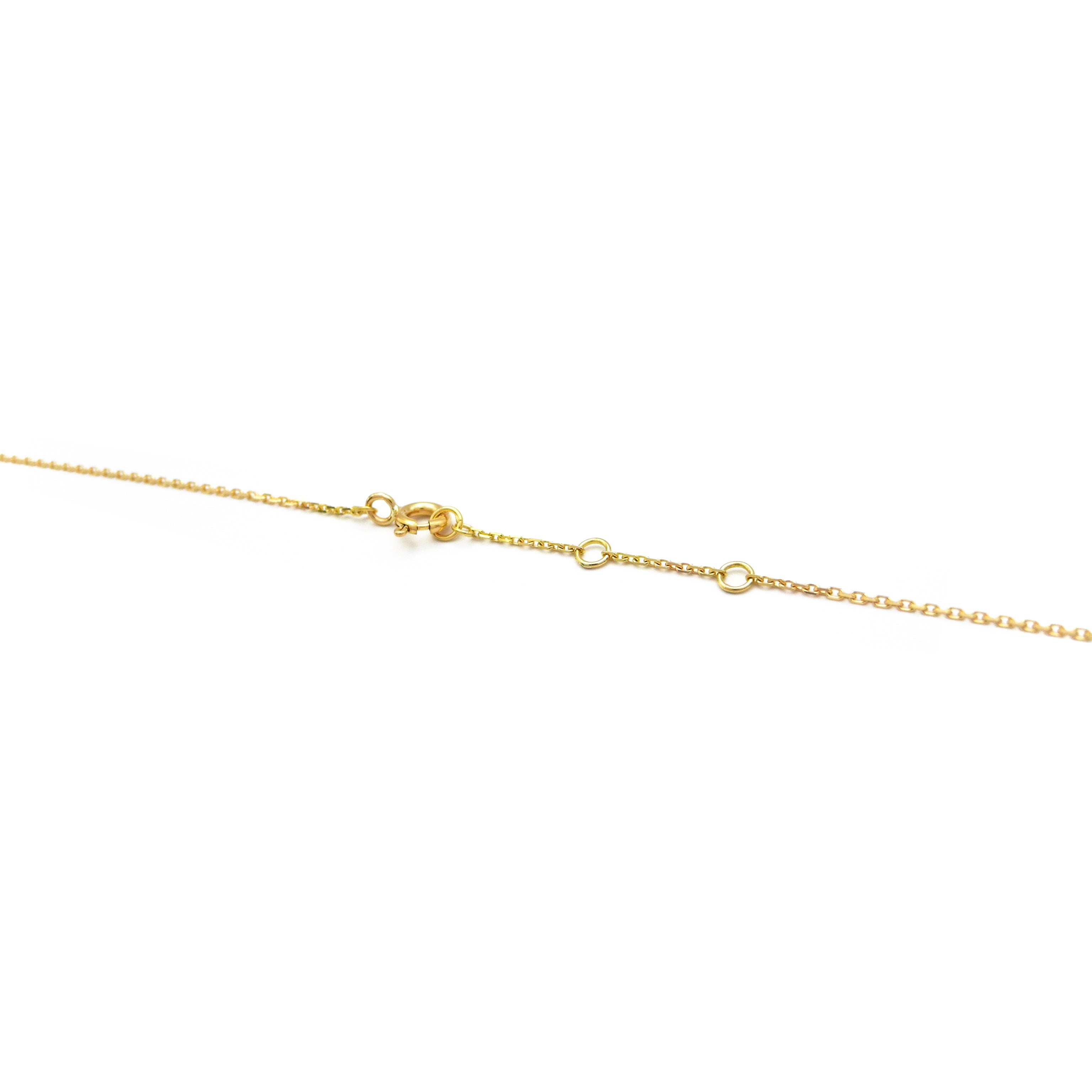 Goldkette mit Tansanitanhänger