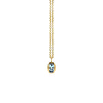 Lade das Bild in den Galerie-Viewer, 750-Goldkette mit Aquamarin
