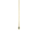 Lade das Bild in den Galerie-Viewer, 750-Goldkette mit Aquamarin
