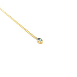 Lade das Bild in den Galerie-Viewer, 750-Goldkette mit Aquamarin
