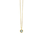 Lade das Bild in den Galerie-Viewer, Aquamarin Goldkette 18 ct
