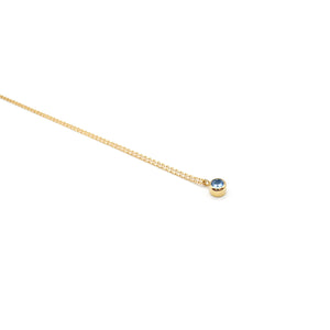 Aquamarin Goldkette 18 ct