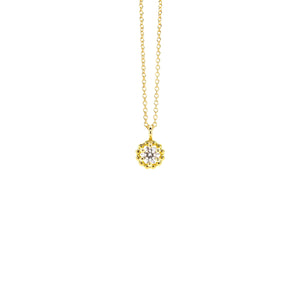 Goldkette mit Brillantanhänger