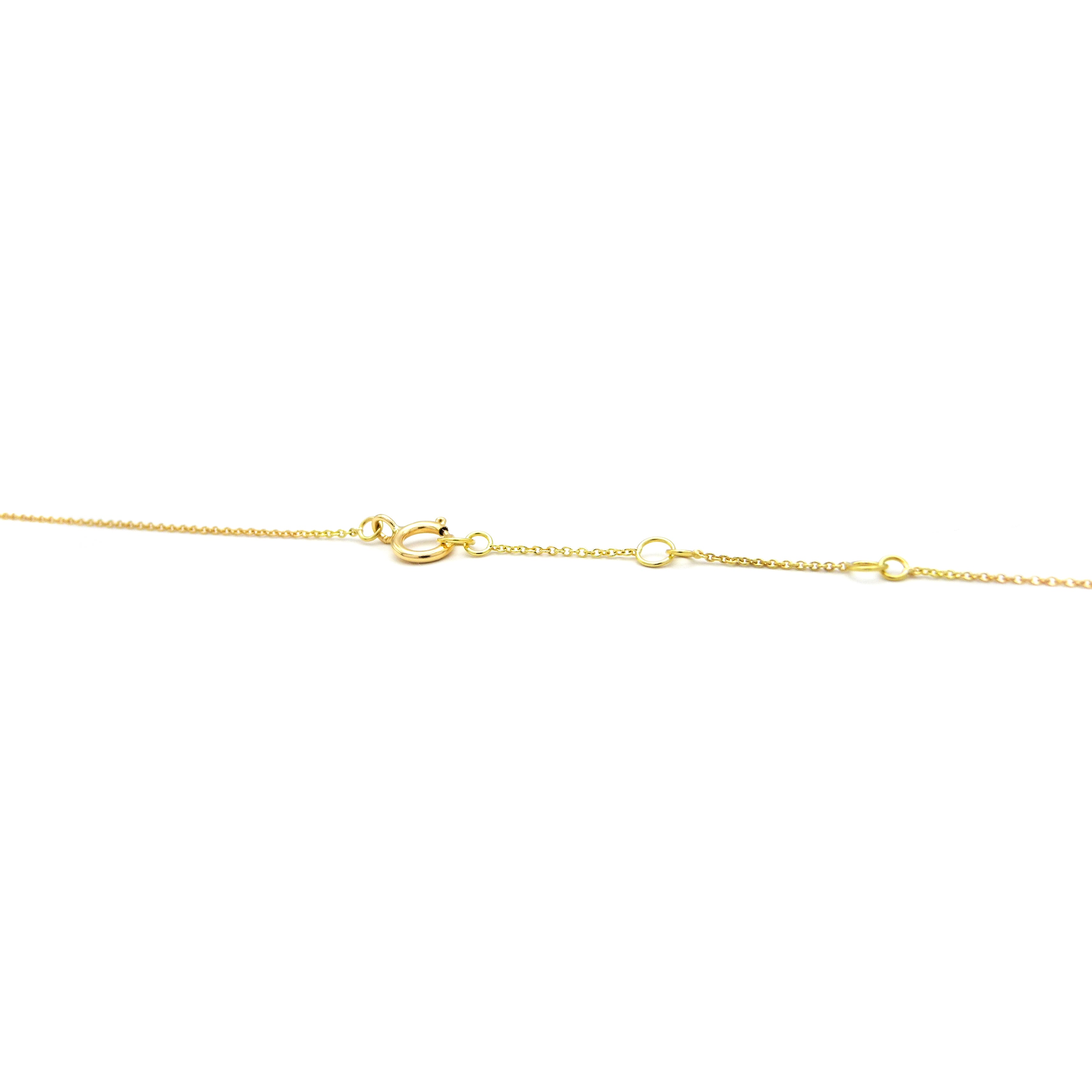 Goldkette mit Brillantanhänger