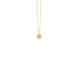 Goldkette mit Brillantanhänger