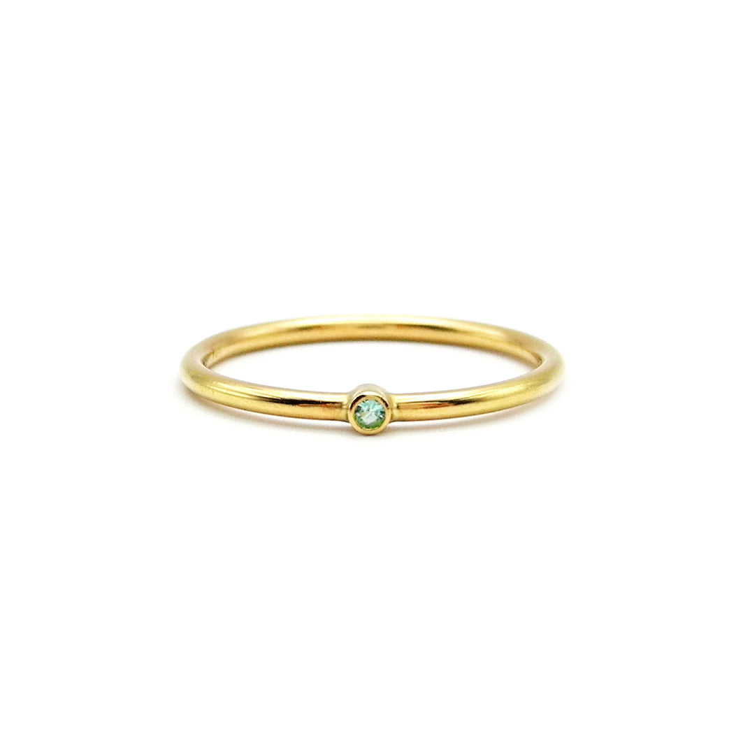 Paraiba Goldring, poliert