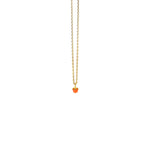Lade das Bild in den Galerie-Viewer, goldene Kette mit rosa Koralle
