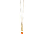 Lade das Bild in den Galerie-Viewer, goldene Kette mit rosa Koralle
