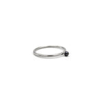 Lade das Bild in den Galerie-Viewer, minimalistischer Weißgoldring mit Perle
