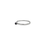 Lade das Bild in den Galerie-Viewer, minimalistischer Weißgoldring mit Perle
