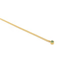 Lade das Bild in den Galerie-Viewer, grüner Turmalin an goldener Kette

