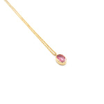Lade das Bild in den Galerie-Viewer, Goldkette mit rosa Turmalin
