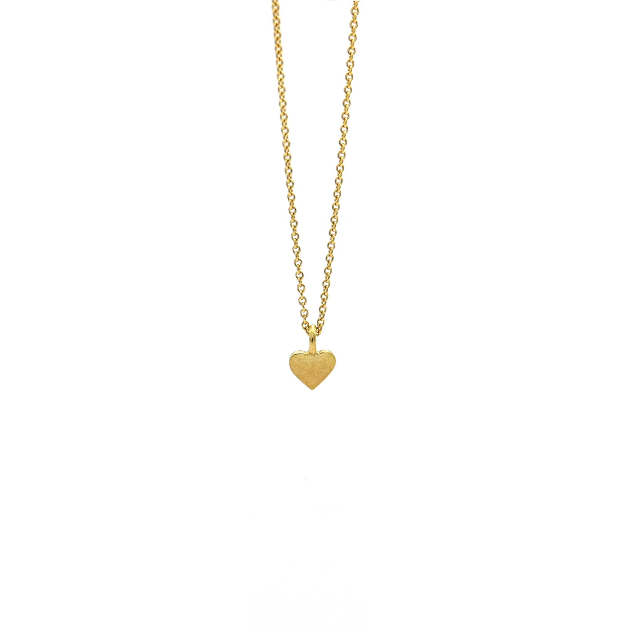 Goldkette mit Herz