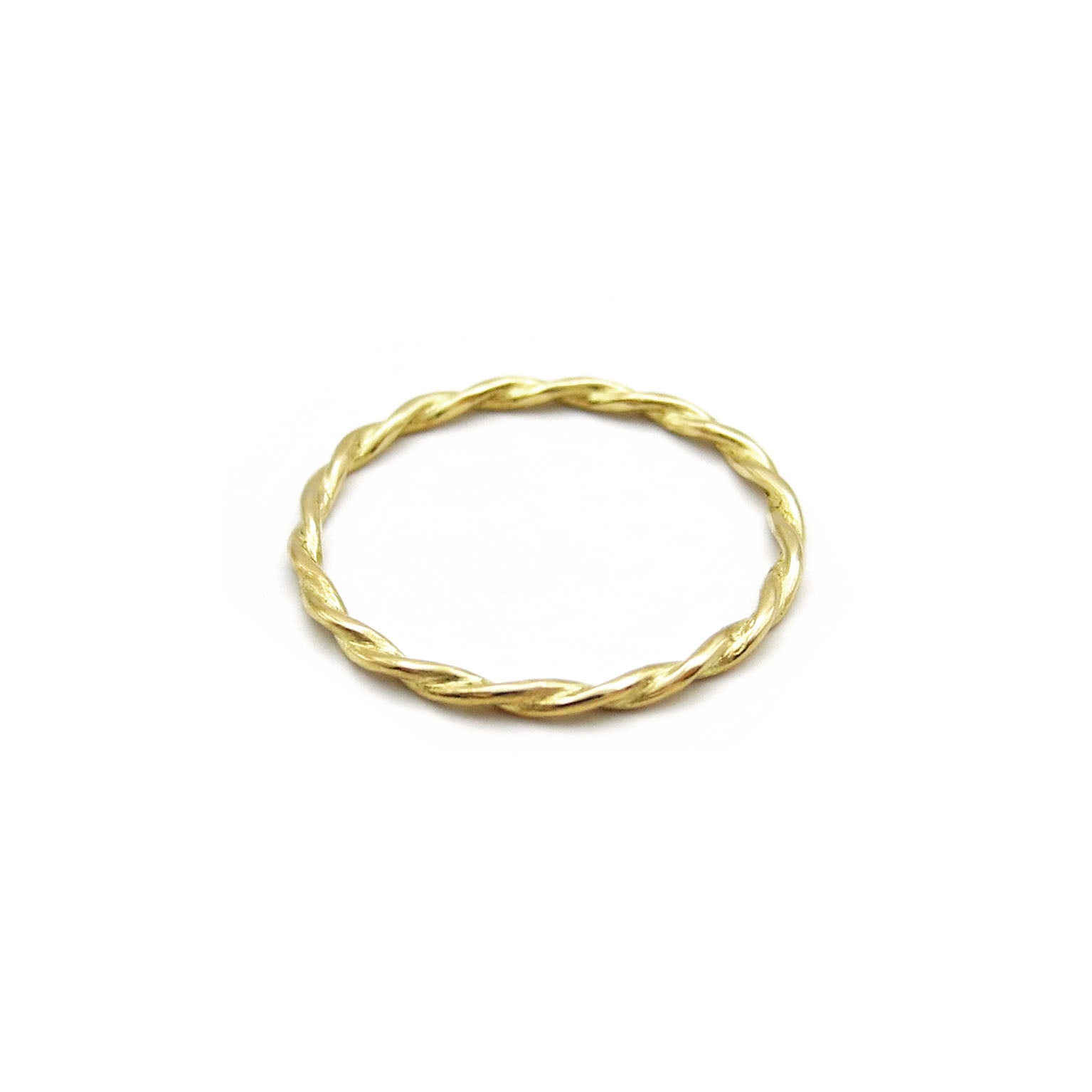weit gedrehter 750-Goldring