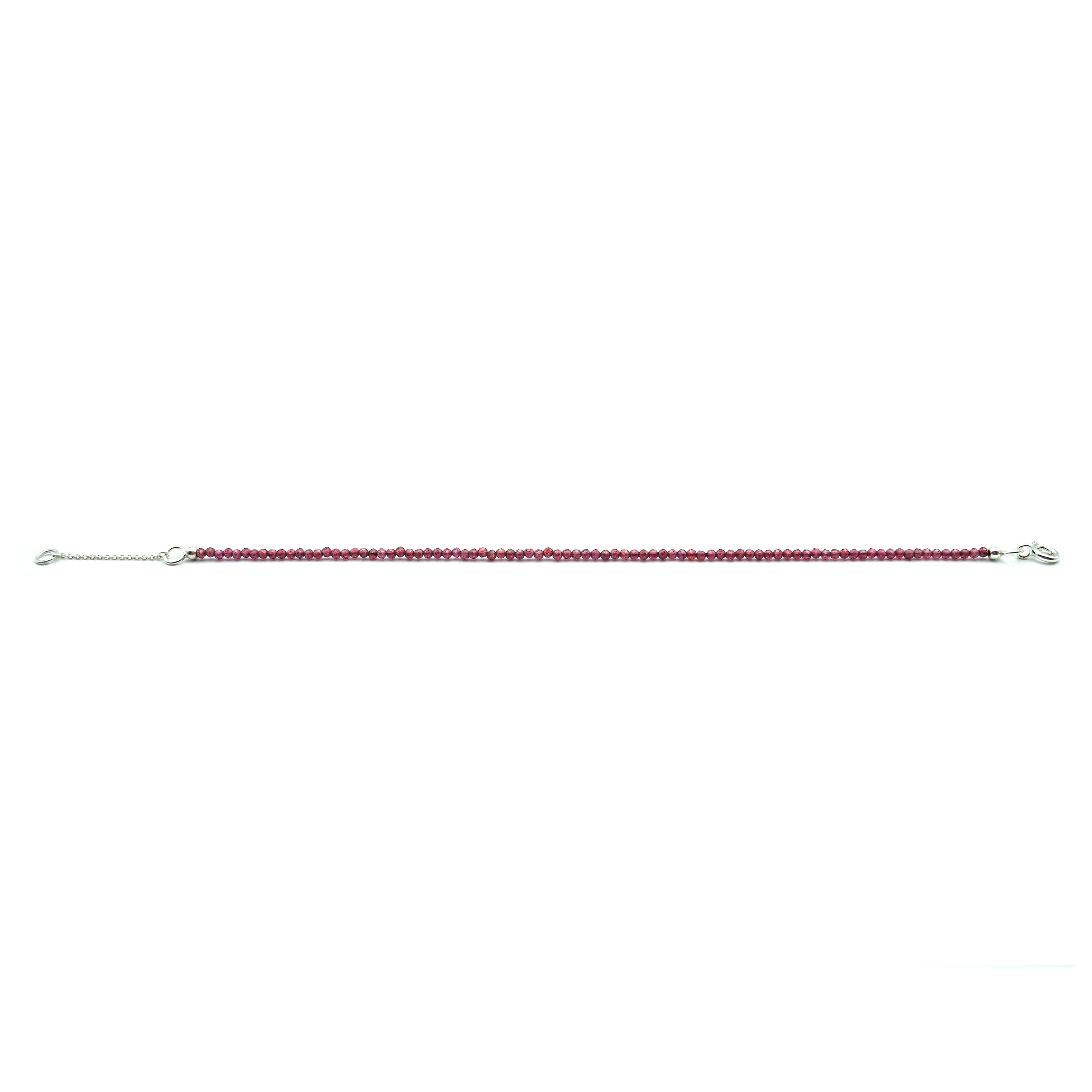 Rhodolith Armband